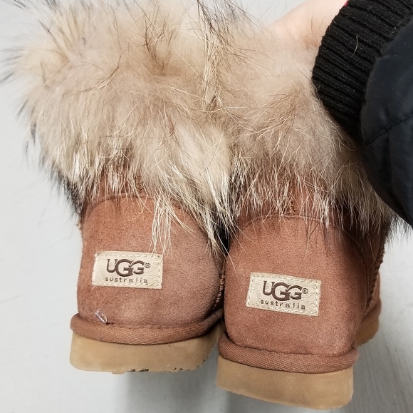 UGG Shoes - UGG Australia Long Haired Top Fur Cuff